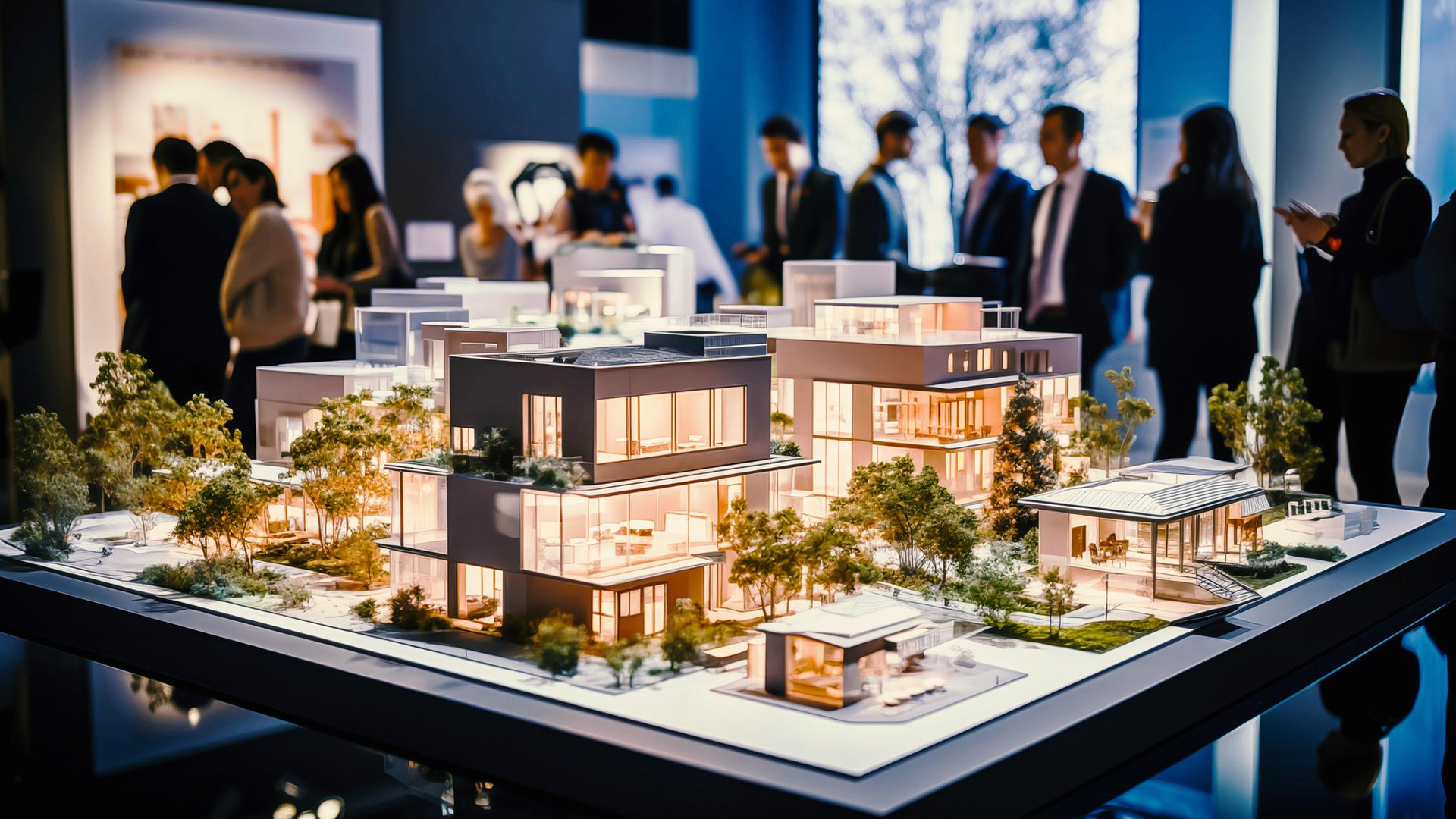 Presentación estratégica de desarrollo inmobiliario con dirección de evento y narrativa visual